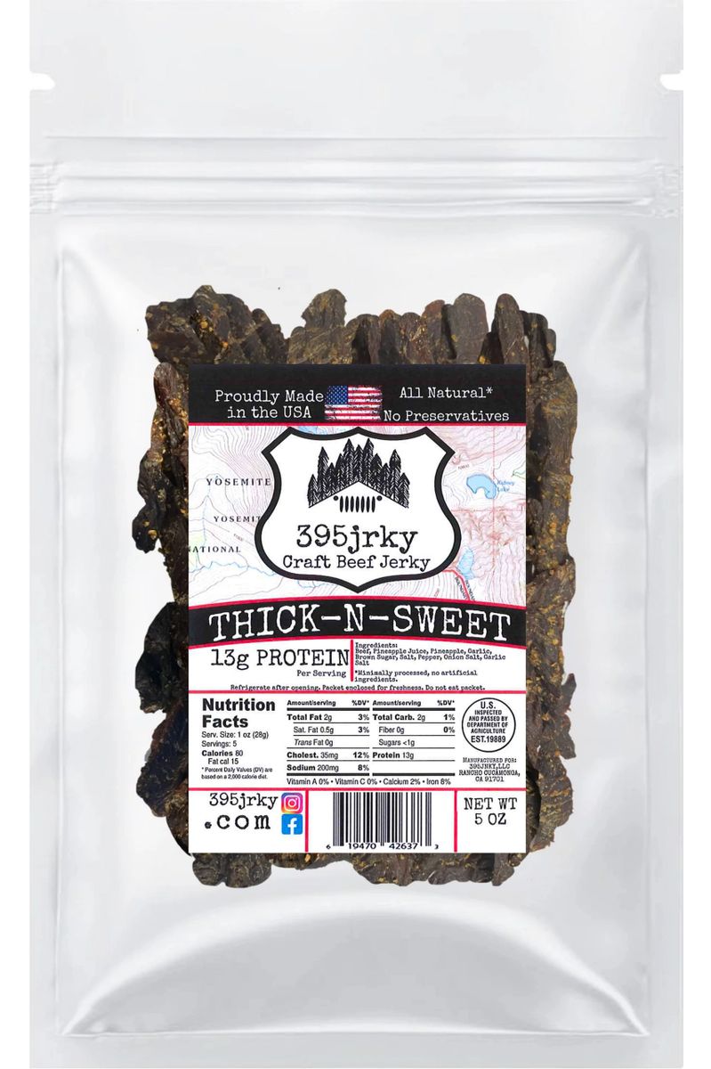 ThickNSweet Craft Beef Jerky